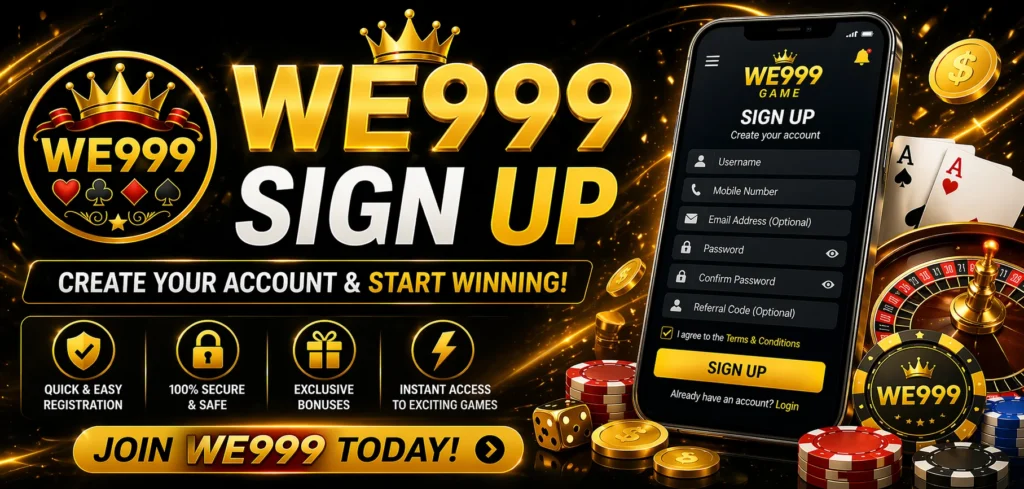 WE999 Sign Up